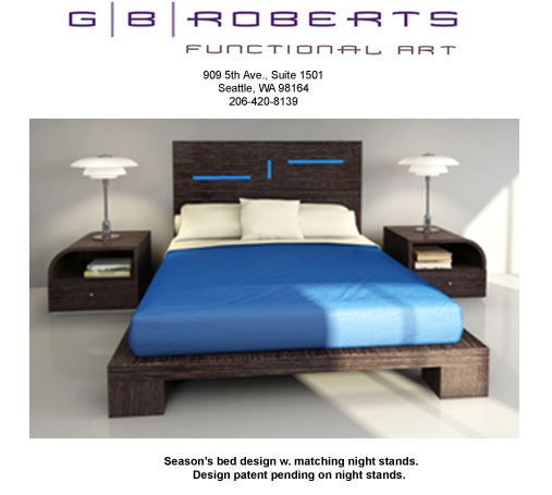 Blue Bed